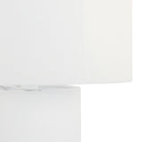 Cleopatra Cream Linen Floor Lamp by TOV Furniture at Eve Furniture