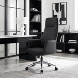 Cleopatra Office Chair Black by Zuomod at Eve Furniture