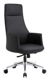 Cleopatra Office Chair Black by Zuomod at Eve Furniture