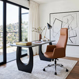 Cleopatra Office Chair Brown by Zuomod at Eve Furniture