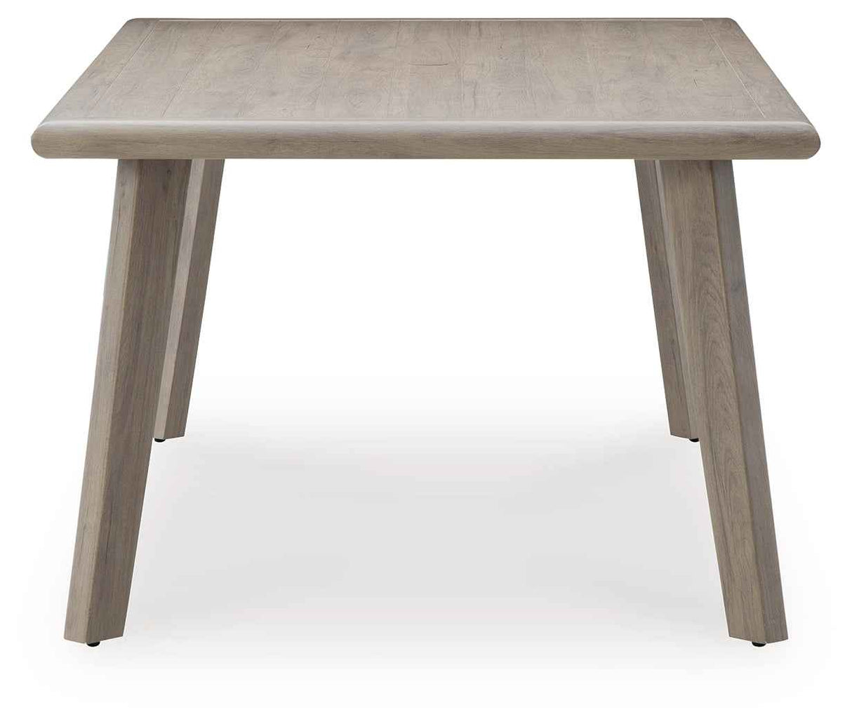 Cliff Trails Beige Outdoor Dining Table and 4 Arm Chairs by Ashley at Eve Furniture