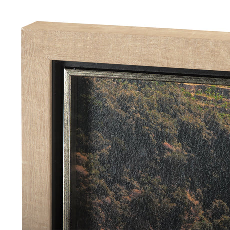 Cliffside View by Mercana Studio a Hand Embellished Textured Framed Art Photo Matted under Glass by Mercana at Eve Furniture