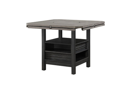 Cline Black and Gray Counter Height Dining Table by Crown Mark at Eve Furniture