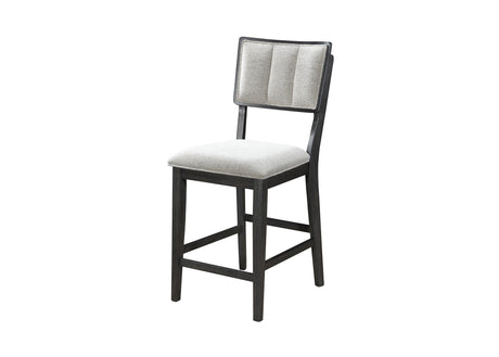 Cline Light Gray Counter Height Dining Set by Crown Mark at Eve Furniture