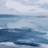 Cloud and Sea by Mercana Studio a Hand Embellished Textured Framed Art Print Matted under Glass by Mercana at Eve Furniture