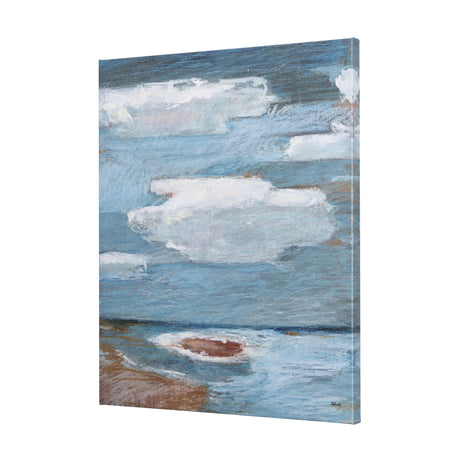 Cloud Bay I by Mercana Studio a Hand Embellished Textured Canvas by Mercana at Eve Furniture
