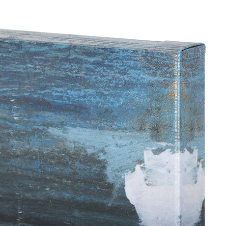 Cloud Bay I by Mercana Studio a Hand Embellished Textured Canvas by Mercana at Eve Furniture