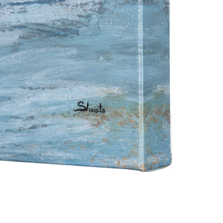 Cloud Bay I by Mercana Studio a Hand Embellished Textured Canvas by Mercana at Eve Furniture