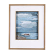Cloud Bay I by Mercana Studio a Hand Embellished Textured Framed Art Print Matted under Glass by Mercana at Eve Furniture