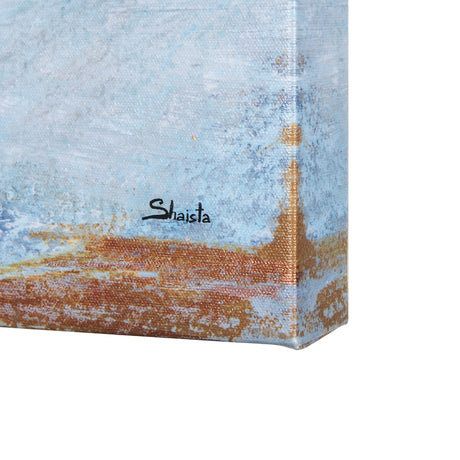 Cloud Bay II by Mercana Studio a Hand Embellished Textured Canvas by Mercana at Eve Furniture