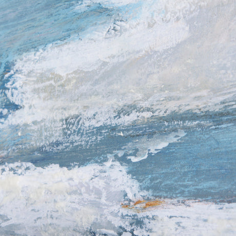 Cloud Bay II by Mercana Studio a Hand Embellished Textured Canvas by Mercana at Eve Furniture