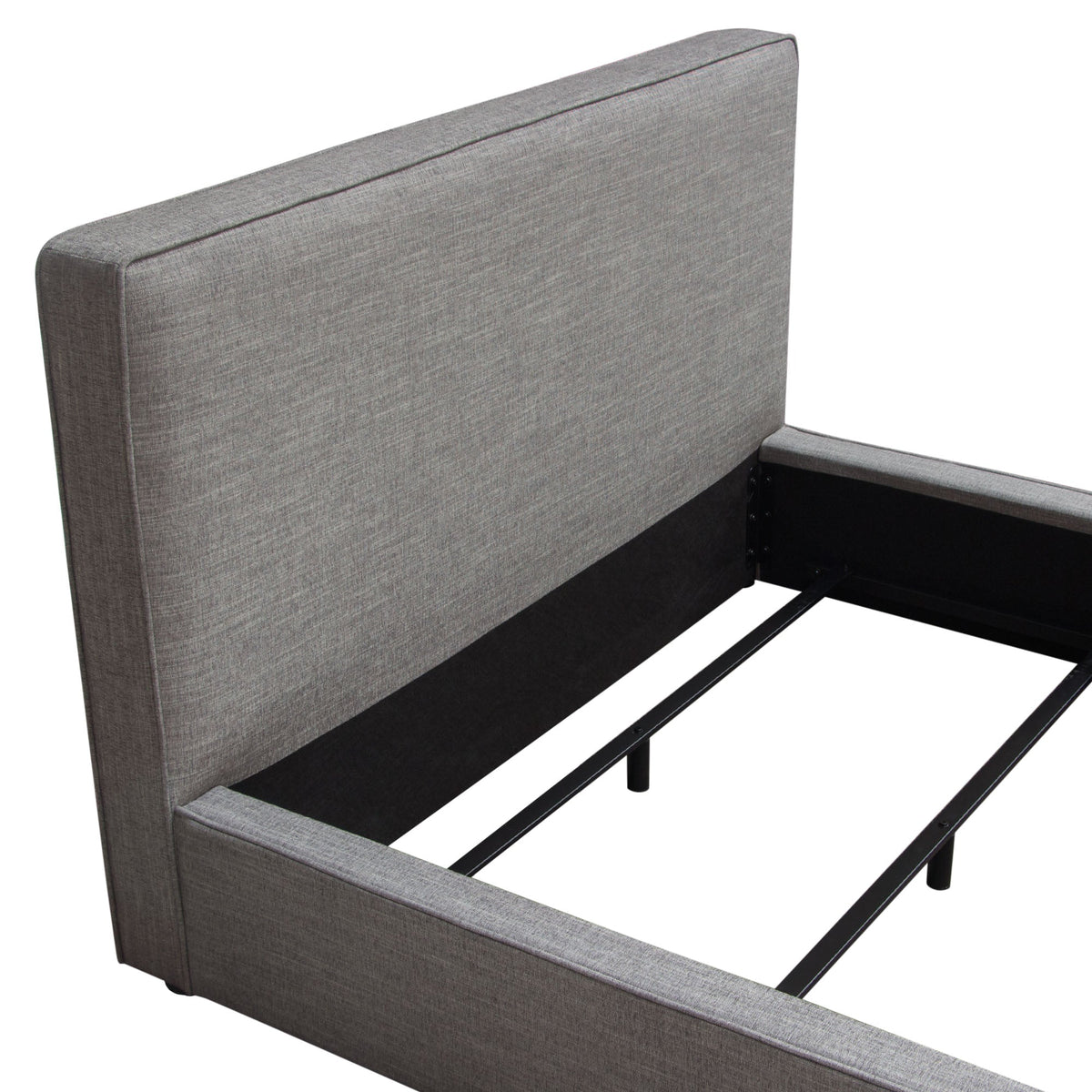 Cloud Grey Eastern King Bed by Diamond Sofa at Eve Furniture