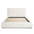 Cloud Ivory Boucle Bed by Diamond Sofa at Eve Furniture
