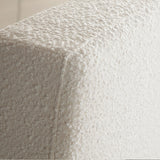 Cloud Ivory Boucle Bed by Diamond Sofa at Eve Furniture