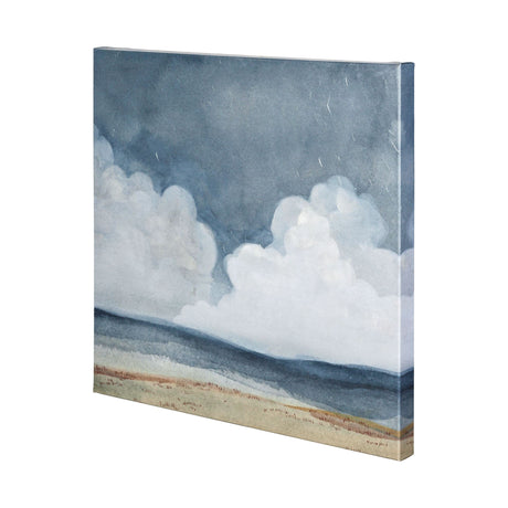 Cloud Landscape II by Emma Scarvey a Hand Embellished Textured Canvas by Mercana at Eve Furniture
