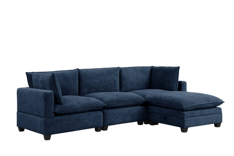 Cloud Navy Modular Sectional by Happy Homes at Eve Furniture