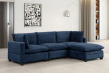 Cloud Navy Modular Sectional by Happy Homes at Eve Furniture