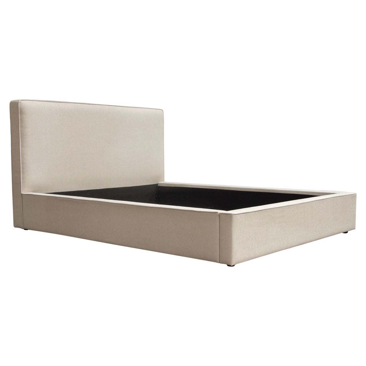 Cloud Sand Eastern King Bed by Diamond Sofa at Eve Furniture