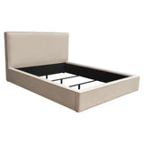 Cloud Sand Eastern King Bed by Diamond Sofa at Eve Furniture