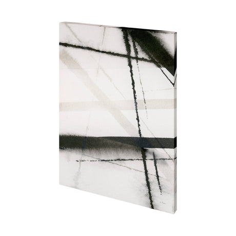 Clouding Mirror I by Mercana Studio a Hand Embellished Textured Canvas by Mercana at Eve Furniture