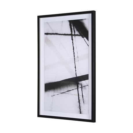 Clouding Mirror I by Panpan Zhang a Framed Art Print Matted under Glass by Mercana at Eve Furniture