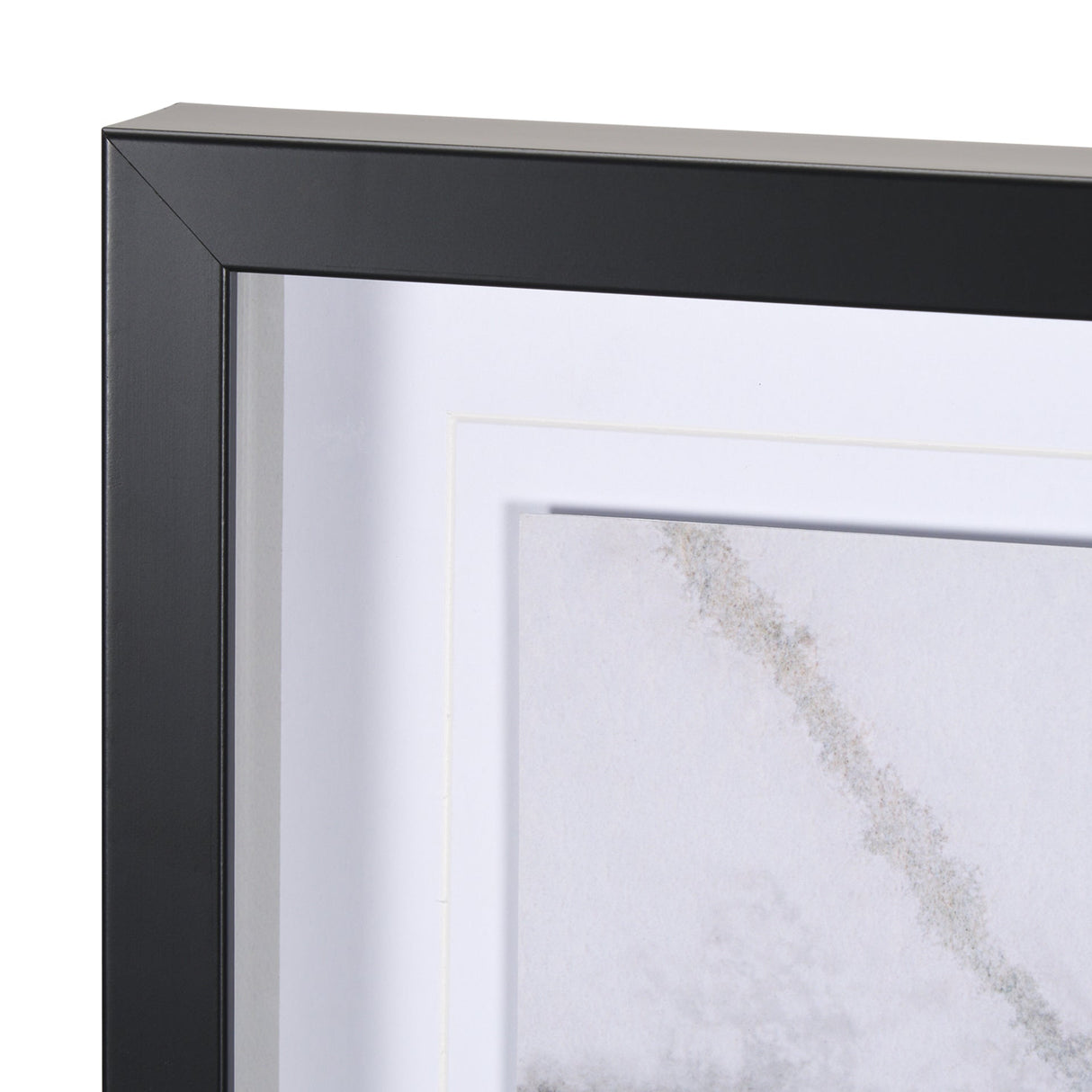 Clouding Mirror I by Panpan Zhang a Framed Art Print Matted under Glass by Mercana at Eve Furniture
