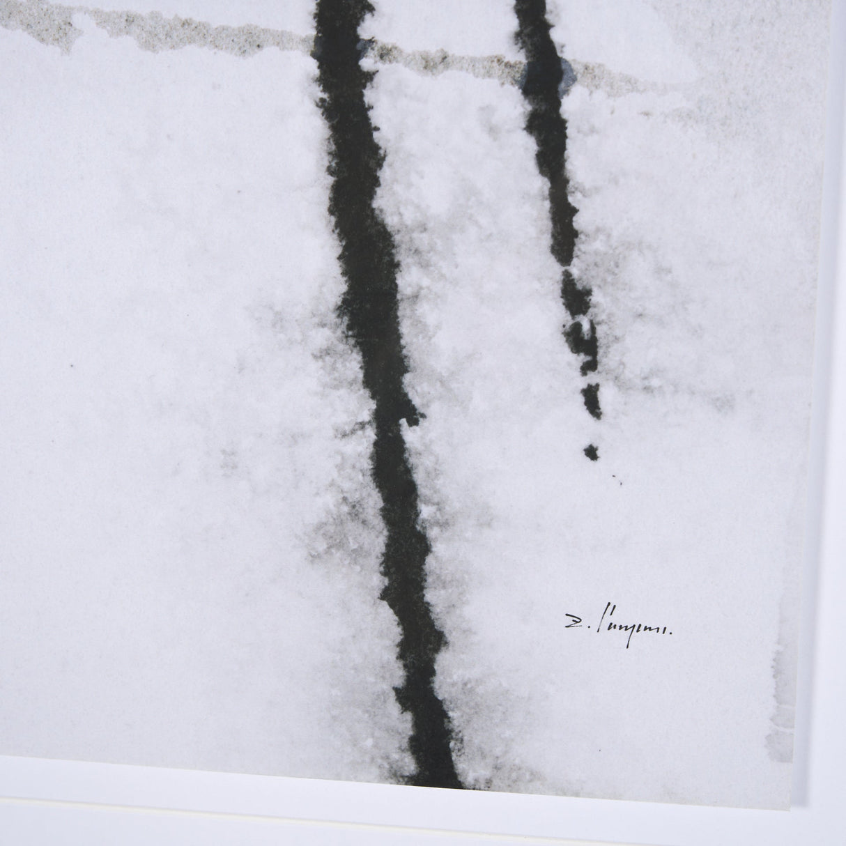 Clouding Mirror I by Panpan Zhang a Framed Art Print Matted under Glass by Mercana at Eve Furniture