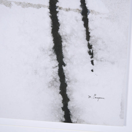 Clouding Mirror I by Panpan Zhang a Framed Art Print Matted under Glass by Mercana at Eve Furniture