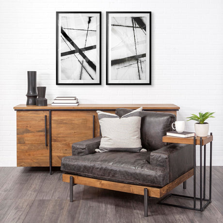 Clouding Mirror I by Panpan Zhang a Framed Art Print Matted under Glass by Mercana at Eve Furniture