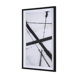 Clouding Mirror II by Panpan Zhang a Framed Art Print Matted under Glass by Mercana at Eve Furniture