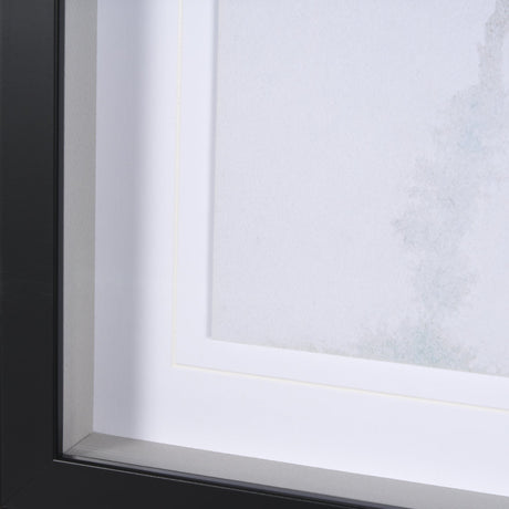 Clouding Mirror II by Panpan Zhang a Framed Art Print Matted under Glass by Mercana at Eve Furniture