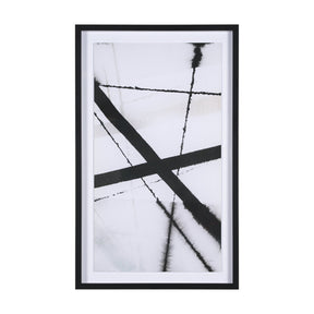 Clouding Mirror II by Panpan Zhang a Framed Art Print Matted under Glass by Mercana at Eve Furniture