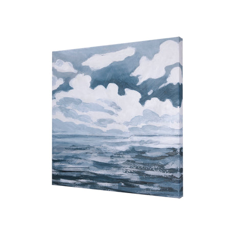 Clouds and sea I by Mercana Studio a Hand Embellished Textured Canvas by Mercana at Eve Furniture