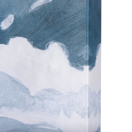 Clouds and sea I by Mercana Studio a Hand Embellished Textured Canvas by Mercana at Eve Furniture
