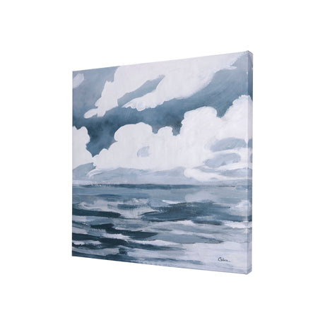 Clouds and sea II by Mercana Studio a Hand Embellished Textured Canvas by Mercana at Eve Furniture
