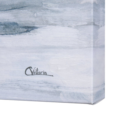 Clouds and sea II by Mercana Studio a Hand Embellished Textured Canvas by Mercana at Eve Furniture