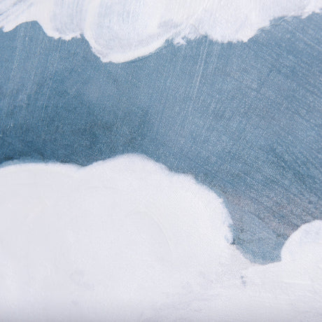 Clouds and sea II by Mercana Studio a Hand Embellished Textured Canvas by Mercana at Eve Furniture