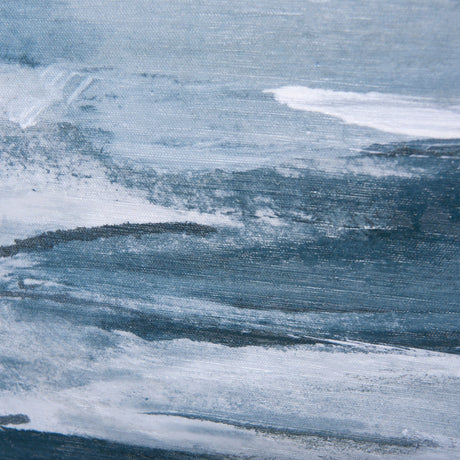 Clouds and sea II by Mercana Studio a Hand Embellished Textured Canvas by Mercana at Eve Furniture