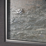 Cloudy Day I by Mercana Studio a Hand Embellished Textured Framed Art Print by Mercana at Eve Furniture