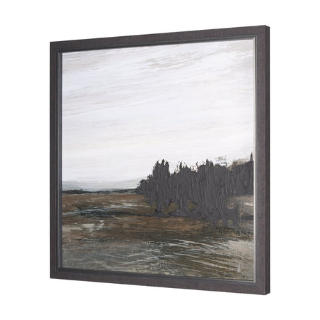 Cloudy Day II by Mercana Studio a Hand Embellished Textured Framed Art Print by Mercana at Eve Furniture