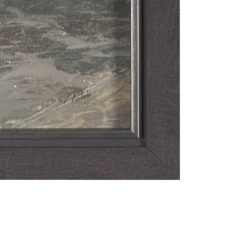 Cloudy Day II by Mercana Studio a Hand Embellished Textured Framed Art Print by Mercana at Eve Furniture