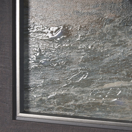 Cloudy Day II by Mercana Studio a Hand Embellished Textured Framed Art Print by Mercana at Eve Furniture