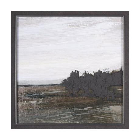 Cloudy Day II by Mercana Studio a Hand Embellished Textured Framed Art Print by Mercana at Eve Furniture