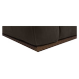 Clove Deep Brown L-Shaped Sectional by Moe's Home at Eve Furniture