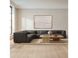 Clove Deep Brown L-Shaped Sectional