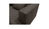 Clove L-Shaped Sectional Deep Brown by Moe's Home at Eve Furniture