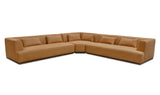 Clove L-Shaped Sectional Tan by Moe's Home at Eve Furniture