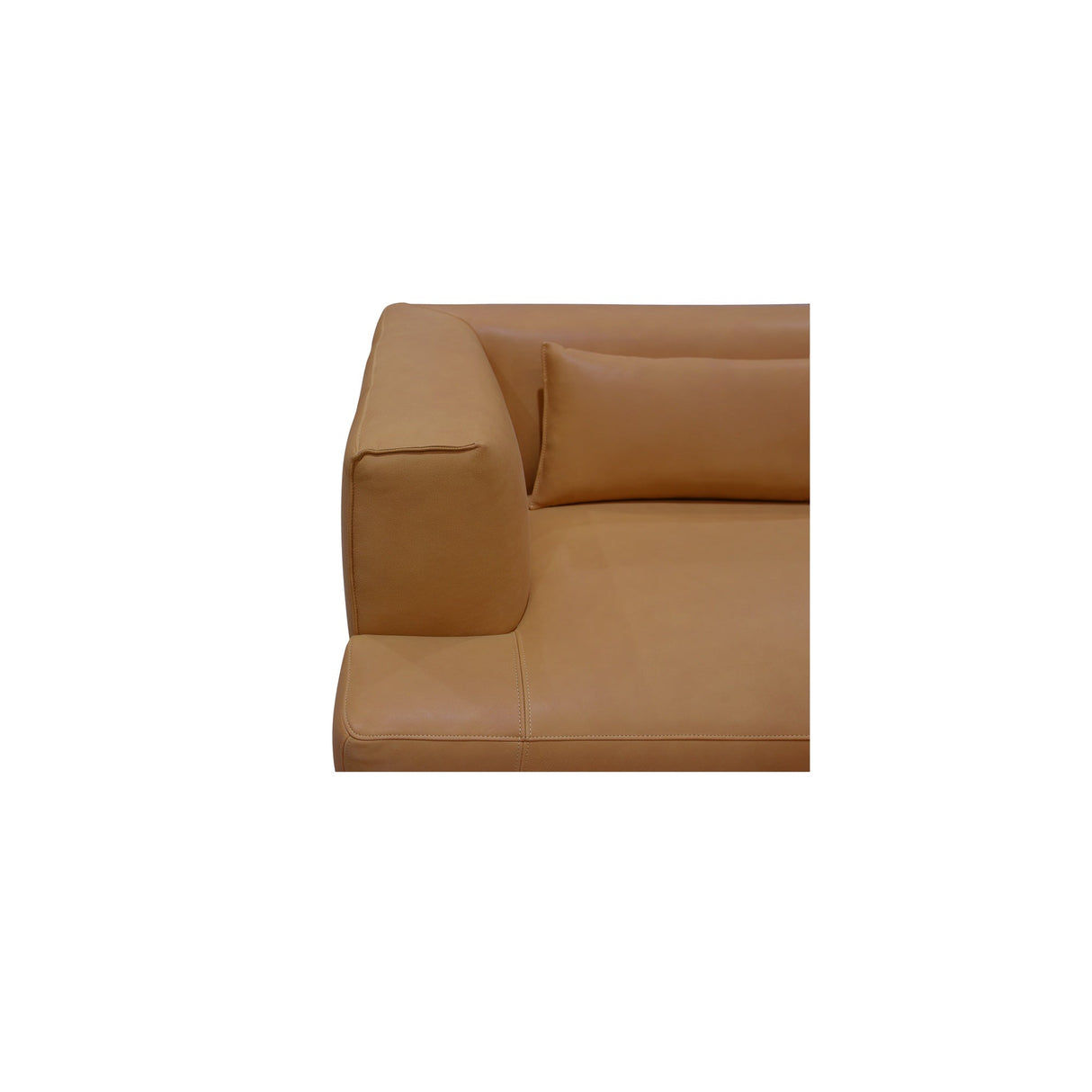 Clove Tan L-Shaped Sectional by Moe's Home at Eve Furniture