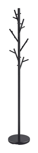 Clover Black 18-Hook Coat Rack by Coaster at Eve Furniture