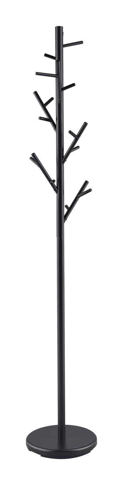 Clover Black 18-Hook Coat Rack by Coaster at Eve Furniture